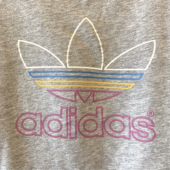 Adidas multicolor logo t-shirt - Picture 3 of 6